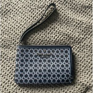 Kate Spade Blue Wristlet